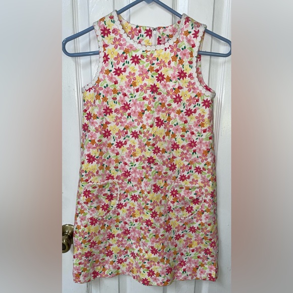 Lilly Pulitzer Dress Girl’s 12 Vintage VTG Lined Preppy Resort Spring Easter - Picture 2 of 10